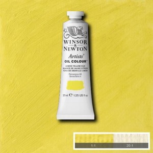 Farba Artists' Oil Colour Winsor & Newton Lemon Yellow Hue