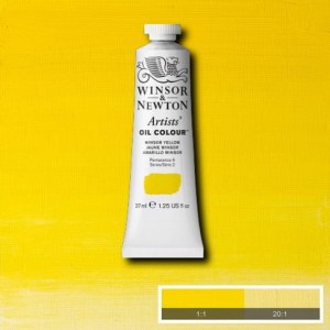Farba Artists' Oil Colour Winsor & Newton Winsor Yellow 
