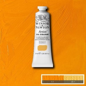 Farba Artists' Oil Colour Winsor & Newton Winsor Yellow Deep