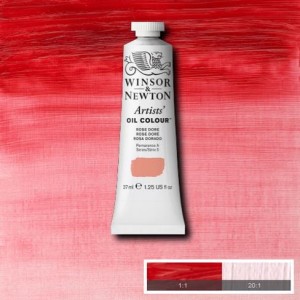 Farba Artists' Oil Colour Winsor & Newton Rose Dore