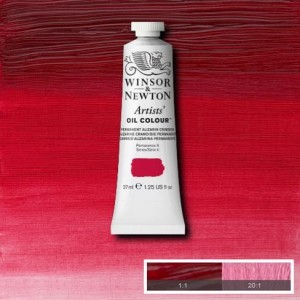 Farba Artists' Oil Colour Winsor & Newton Permanent Alizarin Crimson