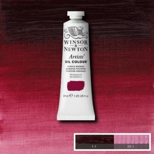 Farba Artists' Oil Colour Winsor & Newton Purple Madder