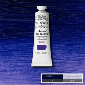Farba Artists' Oil Colour Winsor & Newton Ultramarine Violet