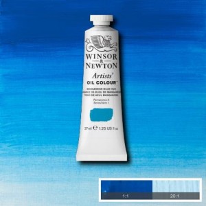 Farba Artists' Oil Colour Winsor & Newton Manganese Blue Hue