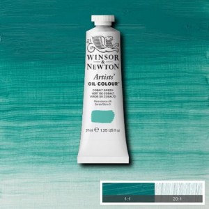 Farba Artists' Oil Colour Winsor & Newton Cobalt Green