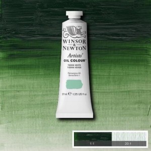 Farba Artists' Oil Colour Winsor & Newton Terre Verte