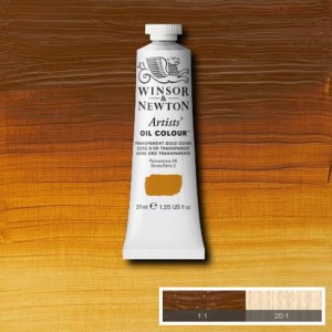 Farba Artists' Oil Colour Winsor & Newton Transparent Gold Ochre