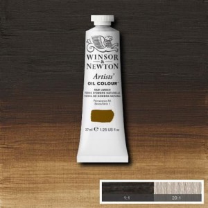 Farba Artists' Oil Colour Winsor & Newton Raw Umber