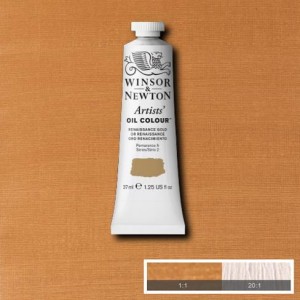 Farba Artists' Oil Colour Winsor & Newton Renaissance Gold