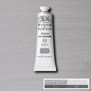 Farba Artists' Oil Colour Winsor & Newton Silver