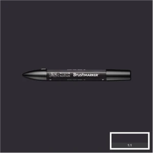 Winsor & Newton Brushmarker Black 