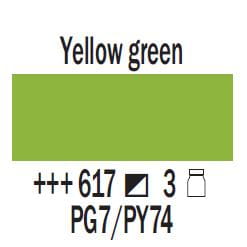 Profesjonalna Farba Akrylowa Amsterdam Yellowish Green