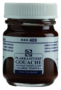 Talens Gouache Słoik 50ml Burnt Umber
