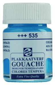 Talens Gouache Słoik 50ml Cerulean Blue (Phthalo)