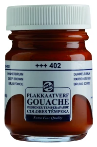 Talens Gouache Słoik 50ml Deep Brown