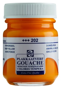 Talens Gouache Słoik 50ml Deep Yellow 