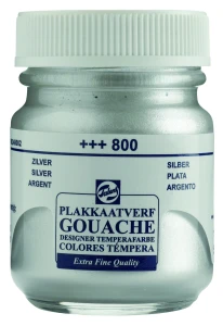 Talens Gouache Słoik 50ml Silver