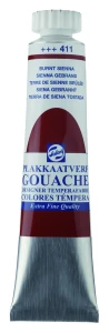 Talens Gouache Tubka 20ml Burnt Sienna