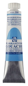 Talens Gouache Tubka 20ml Cerulean Blue Phthalo
