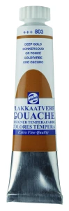 Talens Gouache Tubka 20ml Deep Gold