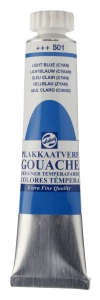 Talens Gouache Tubka 20ml Light Blue Cyan