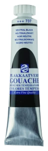 Talens Gouache Tubka 20ml Neutral Black