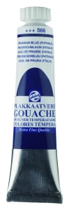 Talens Gouache Tubka 20ml Prussian Blue Phthalo 