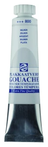 Talens Gouache Tubka 20ml Silver