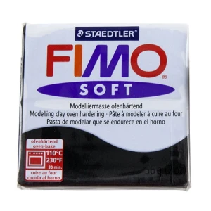 Masa Fimo Soft 56g Black
