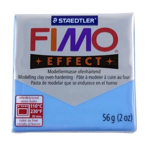 Masa Fimo Effect 56g Translucent Blue