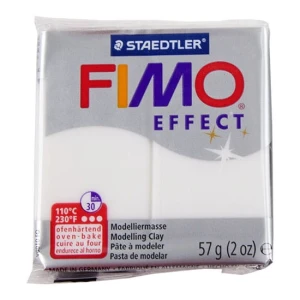 Masa Fimo Effect 56g Translucent White