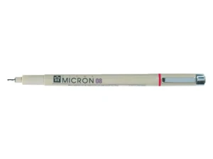 Cienkopis Techniczny Sakura Pigma Micron 08 Czerwony 