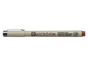Cienkopis Techniczny Sakura Pigma Micron 01 Brązowy