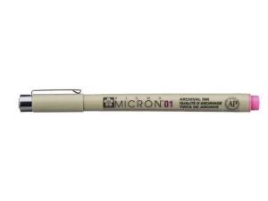 Cienkopis Techniczny Sakura Pigma Micron 01 Różowy