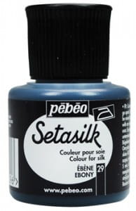 Farba do Jedwabiu Pebeo Setasilk Ebony