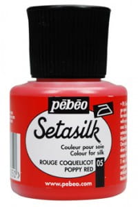 Farba do Jedwabiu Pebeo Setasilk Poppy Red
