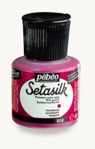 Farba do Jedwabiu Pebeo Setasilk Raspberry