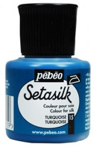 Farba do Jedwabiu Pebeo Setasilk Turquoise