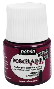 Farba Pebeo Porcelaine 150 Garnet Red