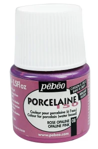 Farba Pebeo Porcelaine 150 Opaline Pink
