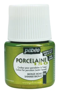 Farba Pebeo Porcelaine 150 Shimmer Bronze