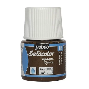Farba do Tkanin Pebeo Setacolor Opaque Chocolate  