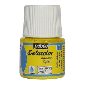 Farba do Tkanin Pebeo Setacolor Opaque Lemon Yellow 