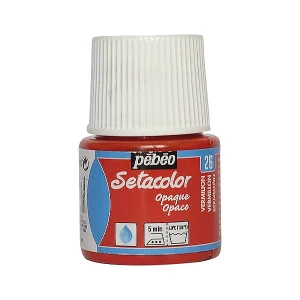 Farba do Tkanin Pebeo Setacolor Opaque Vermillion