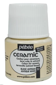 Farba Pebeo Ceramic Antique White