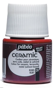 Farba Pebeo Ceramic Ruby