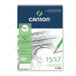 Canson 1557 A3 (na spirali) 120gsm