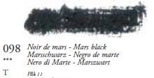 Sennelier Pastela Olejna Mars Black