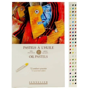 Sennelier Pastela Olejna Zestaw 72 Kolory