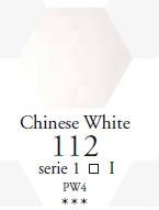  Sennelier Akwarela 1/2 Kostki Chinese White